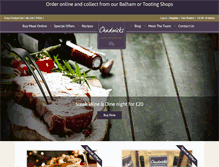 Tablet Screenshot of chadwicksbutchers.com